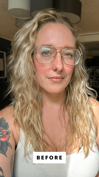McGrath before applying the Tom Ford Slim Lip Color Shine